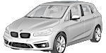 BMW F45 P20D7 Fault Code